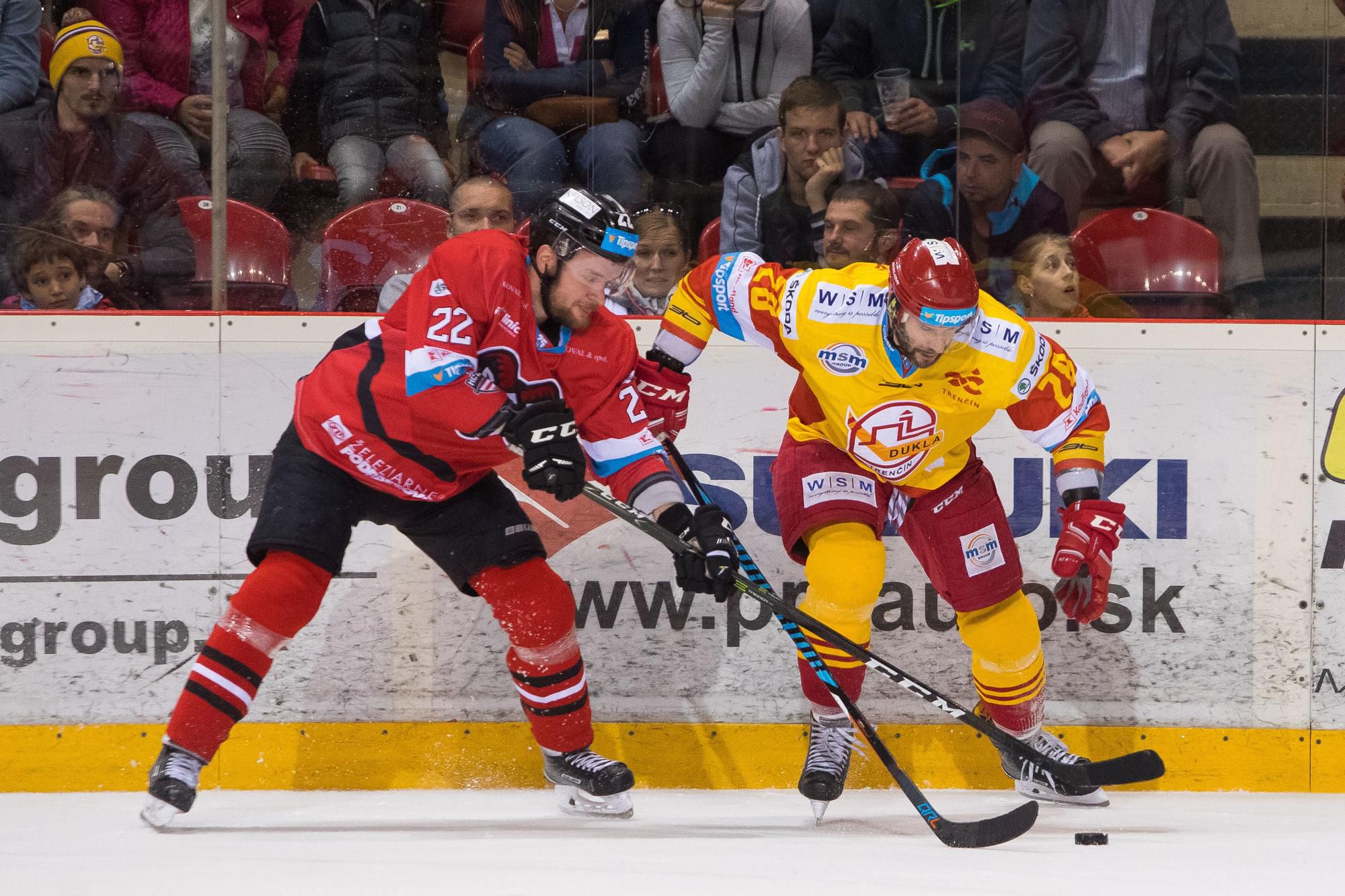 HC '05 Banská Bystrica - HK Dukla Trenčín (Matej Češík, Radek Dlouhý)