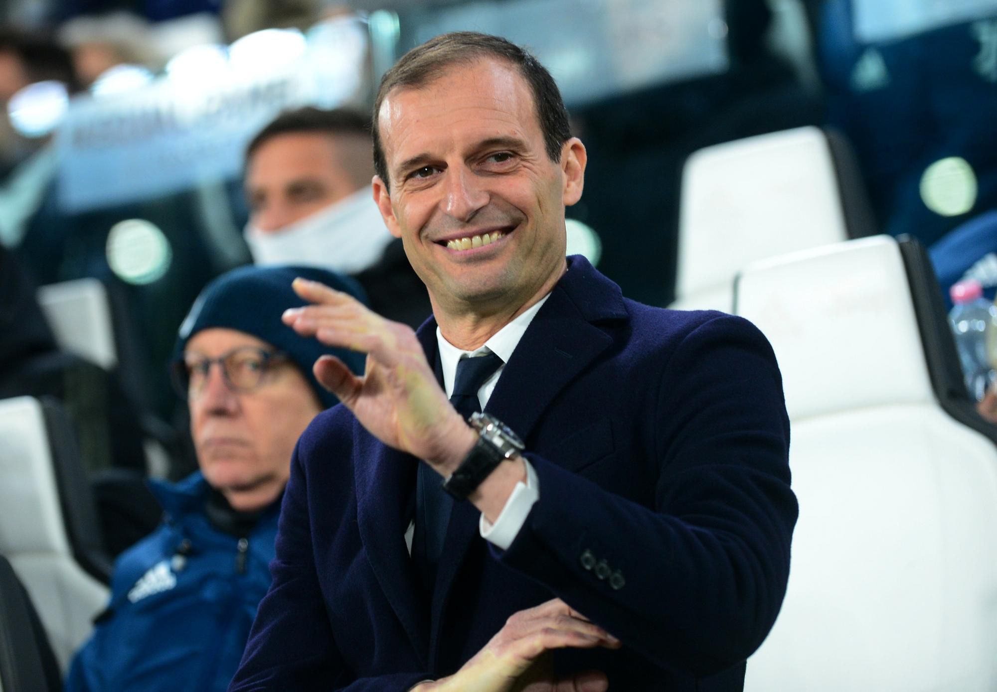 Tréner Juventusu Turín Massimiliano Allegri.