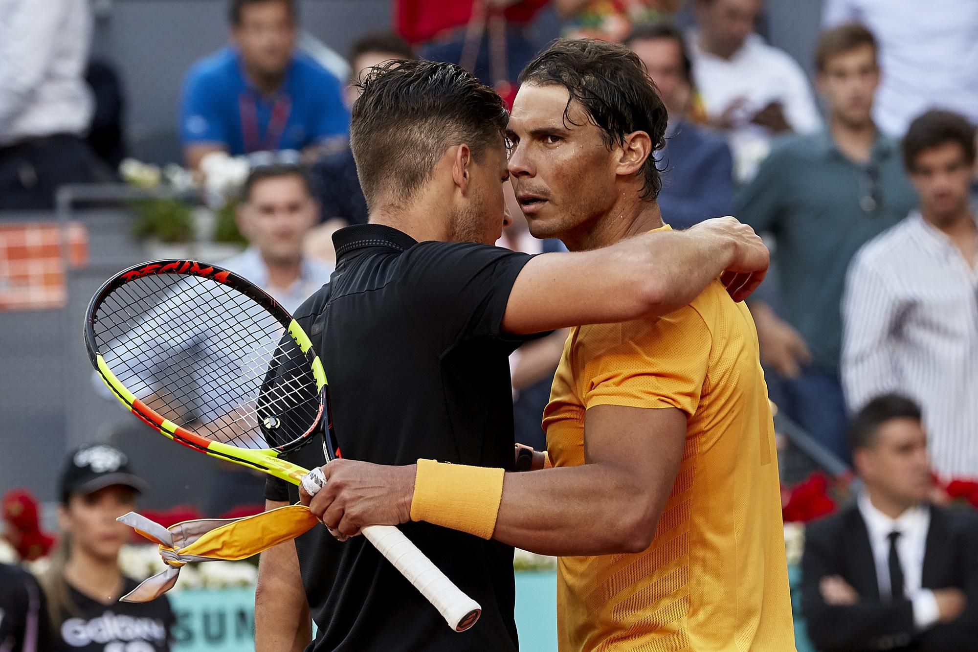 Rafael Nadal a Dominic Thiem