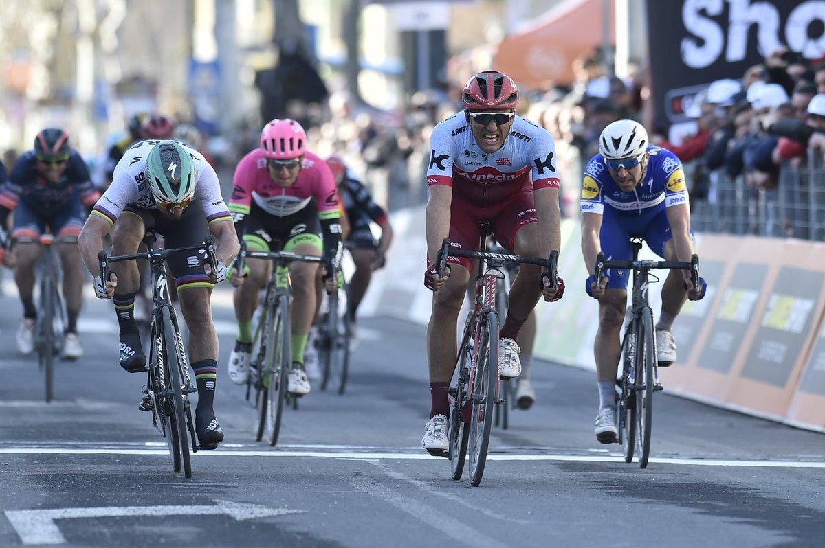 Finiš 6. etapy Tirreno Adriatico