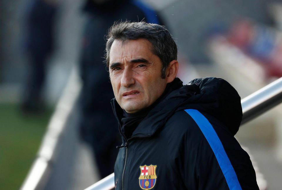 tréner FC Barcelona Ernesto Valverde