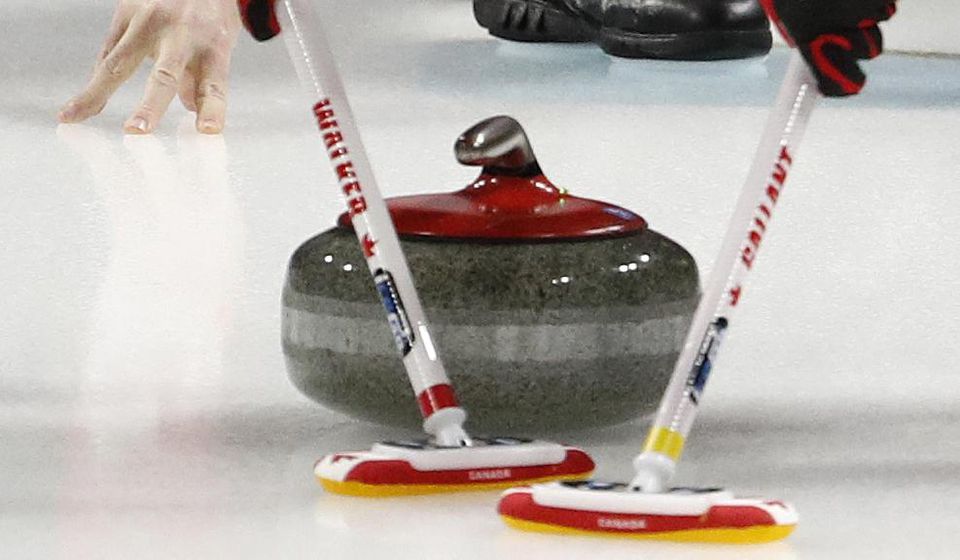 Curling - ilustračný záber.