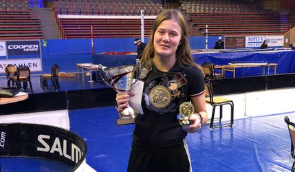 Triebeľová prepisovala vo Švédsku históriu: Titul prvýkrát do rúk najmladšej boxerke