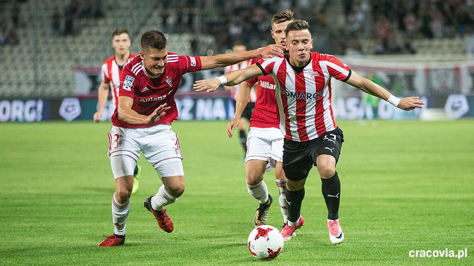 Jaroslav Mihalík v drese Cracovie Krakov