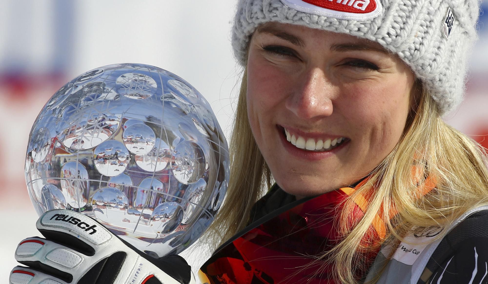 Mikaela Shiffrinová - víťazka malého glóbusu.