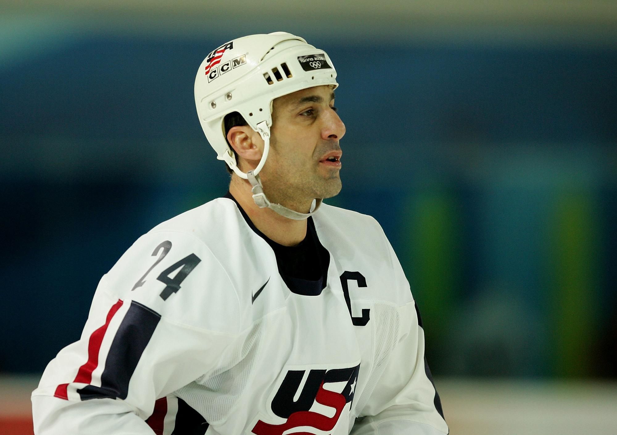 Chris Chelios bol na ZOH v Turíne kapitánom Tímu USA.