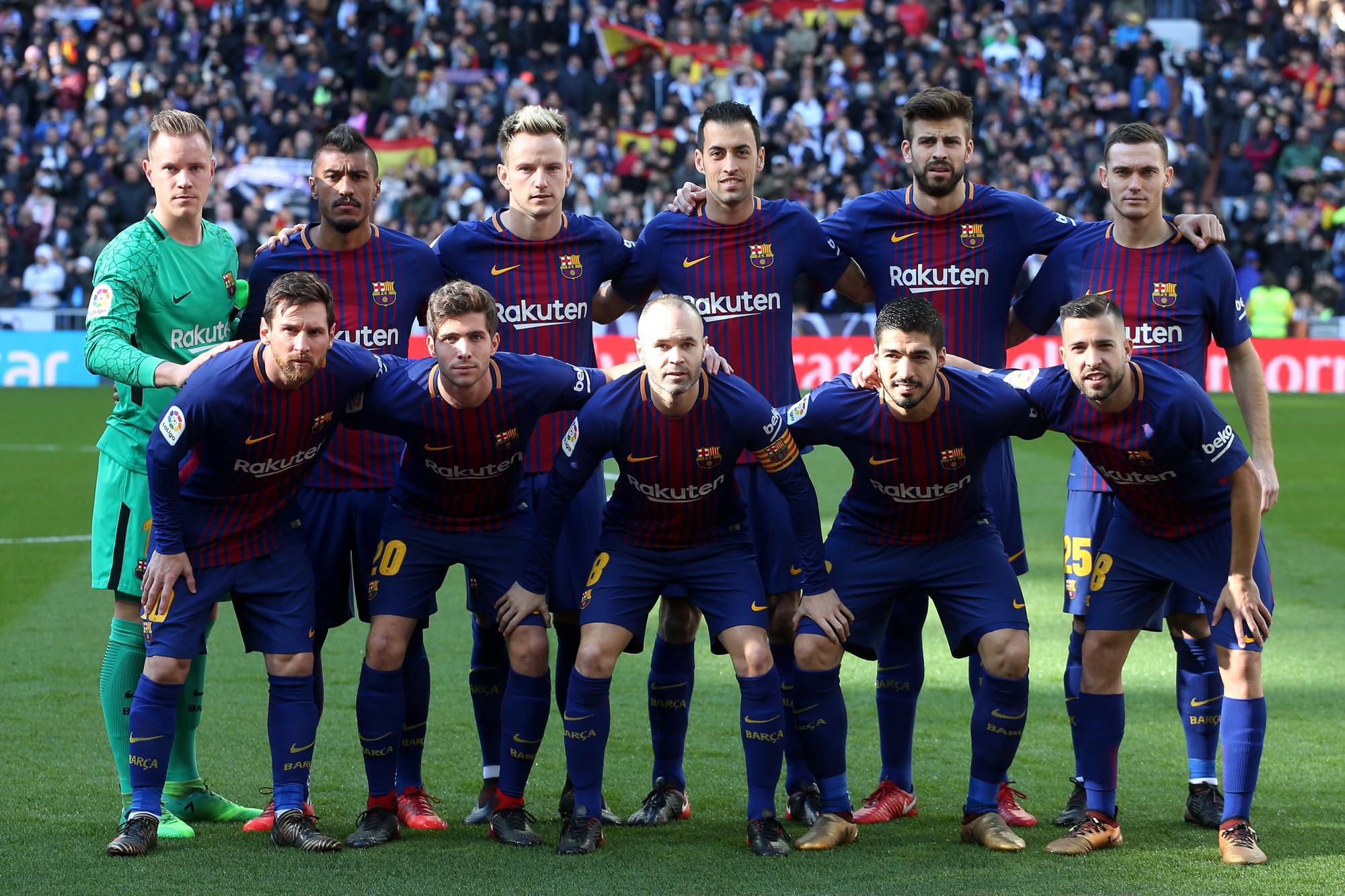 tímová fotografia FC Barcelona