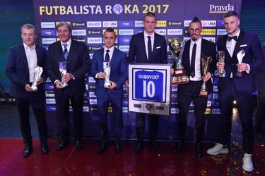 Reakcie ocenených víťazov v ankete Futbalista roka 2017