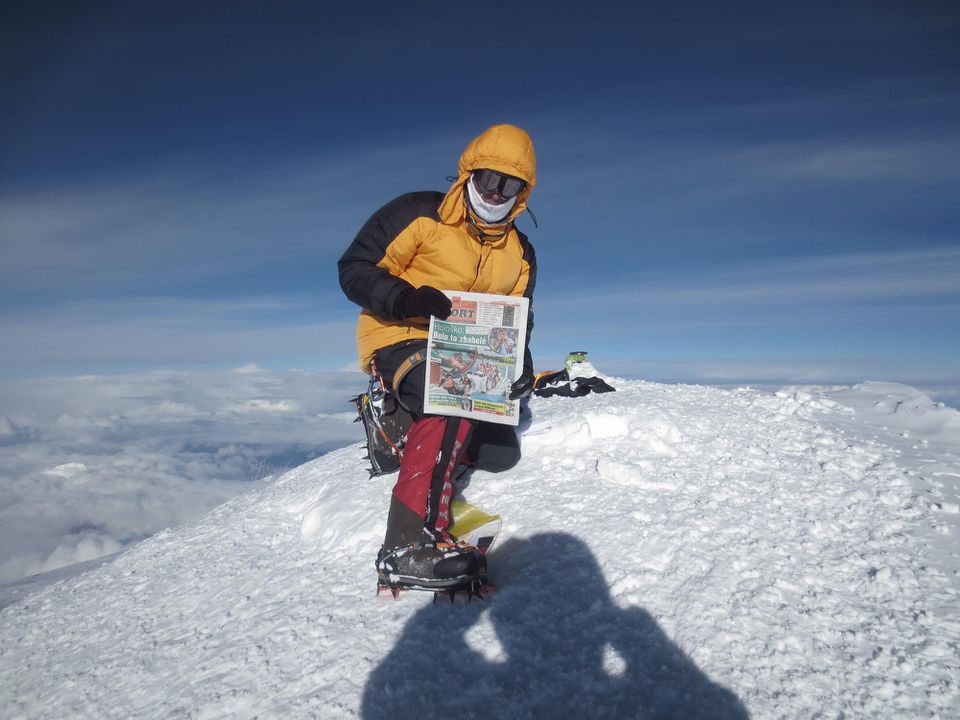 Milan Gašparovič na najvyššom vrchole Severnej Ameriky Denali
