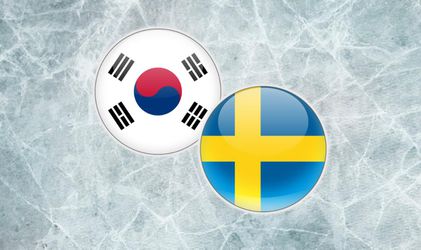 Švédsko si podarilo s Južnou Kóreou