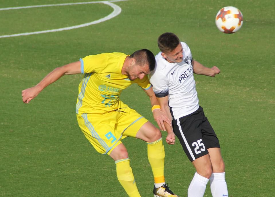 MŠK Žilina proti FC Astana
