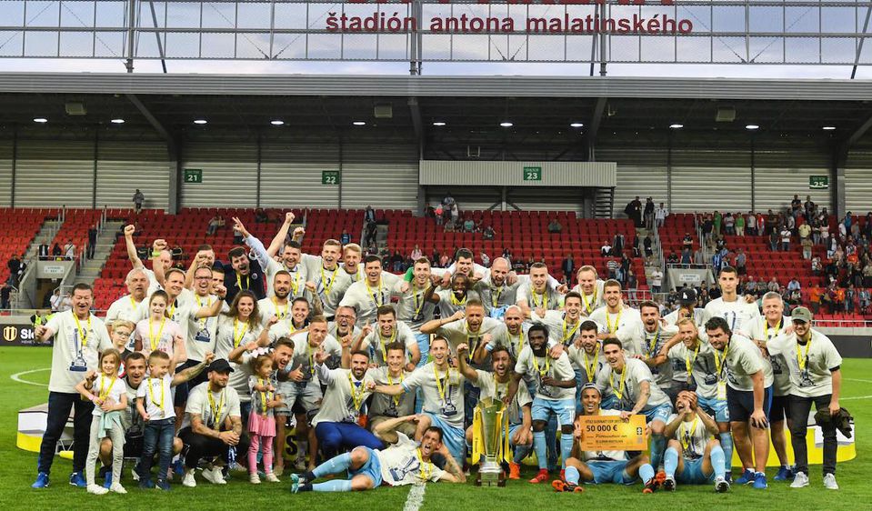 ŠK Slovan Bratislava víťaz Slovnaft Cupu