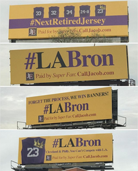 Lebrona volajú do Lakers aj fanúšikovia, využívajú ho na reklamu