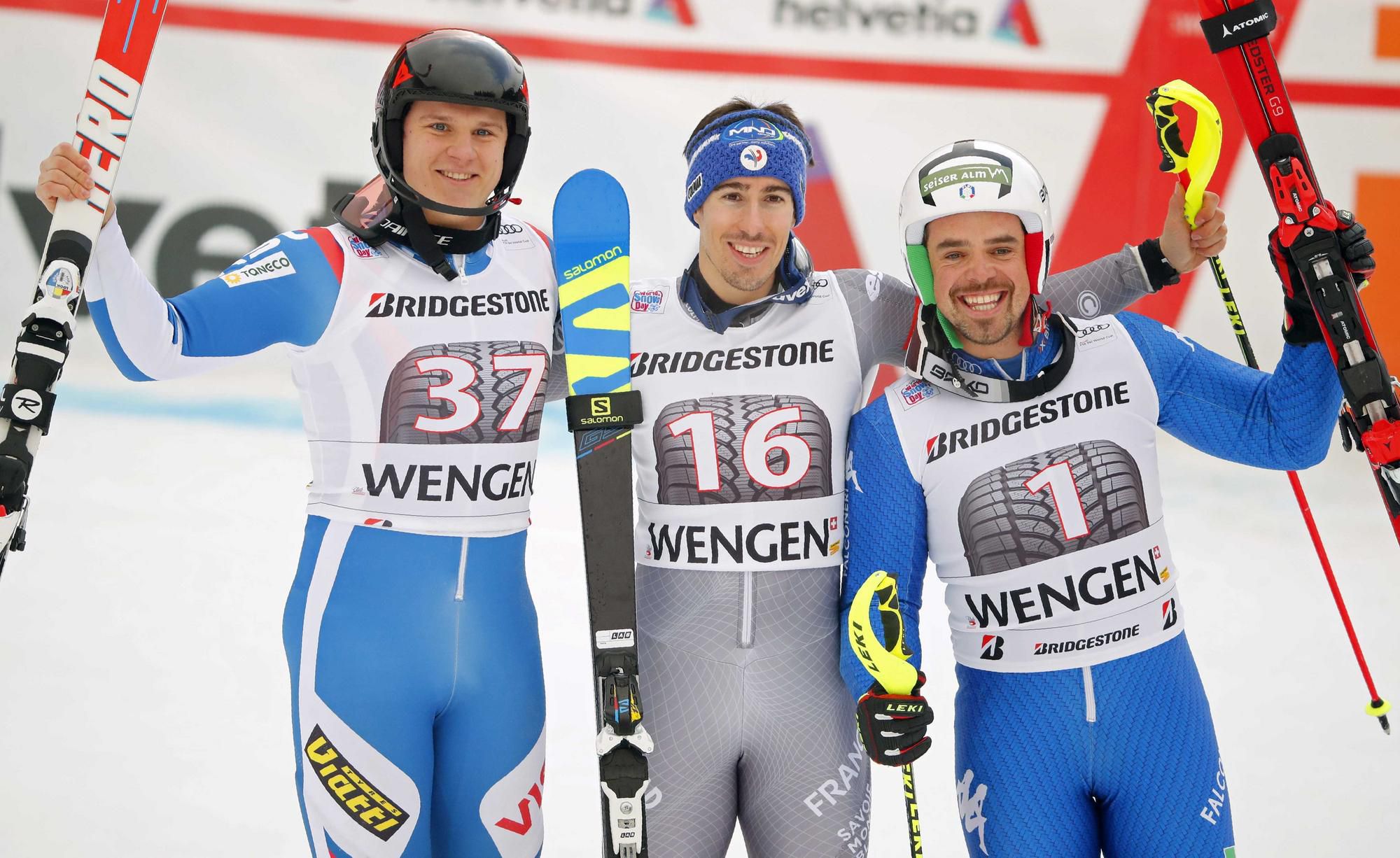 Rus Pavel Trikhichev, Victor Muffat-Jeandet z Francúzska a Talian Peter Fill.