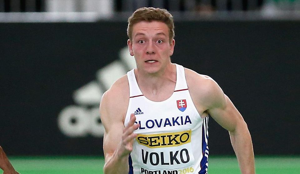 Ján Volko počas pretekov.