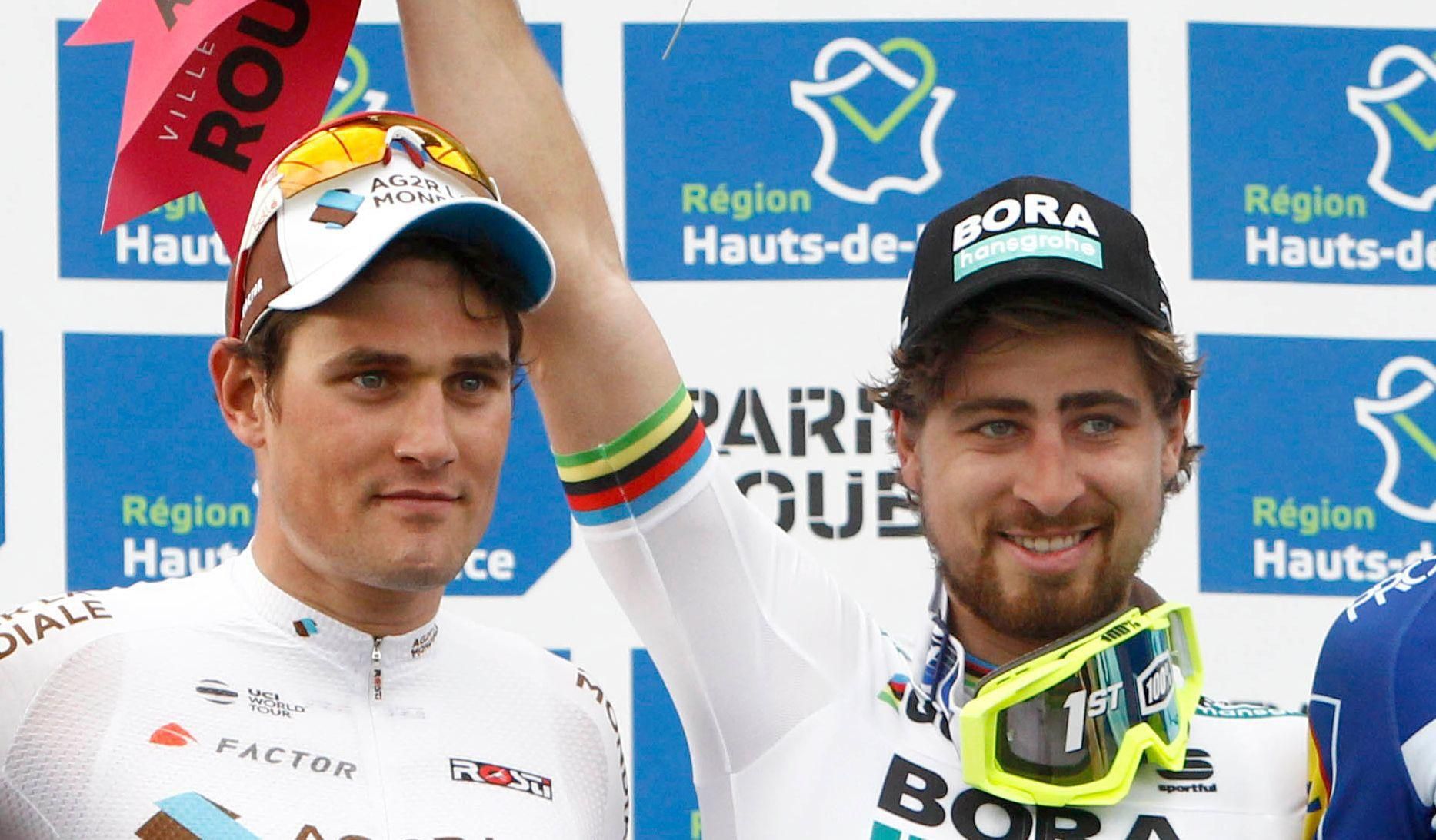 Peter Sagan a Silvan Dillier