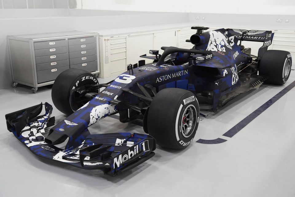 Nový monopost F1 Red Bull.