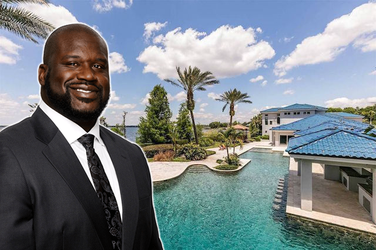 Shaquille O’Neal predáva svoju luxusnú vilu s vlastným basketbalovým ihriskom a vodopádom