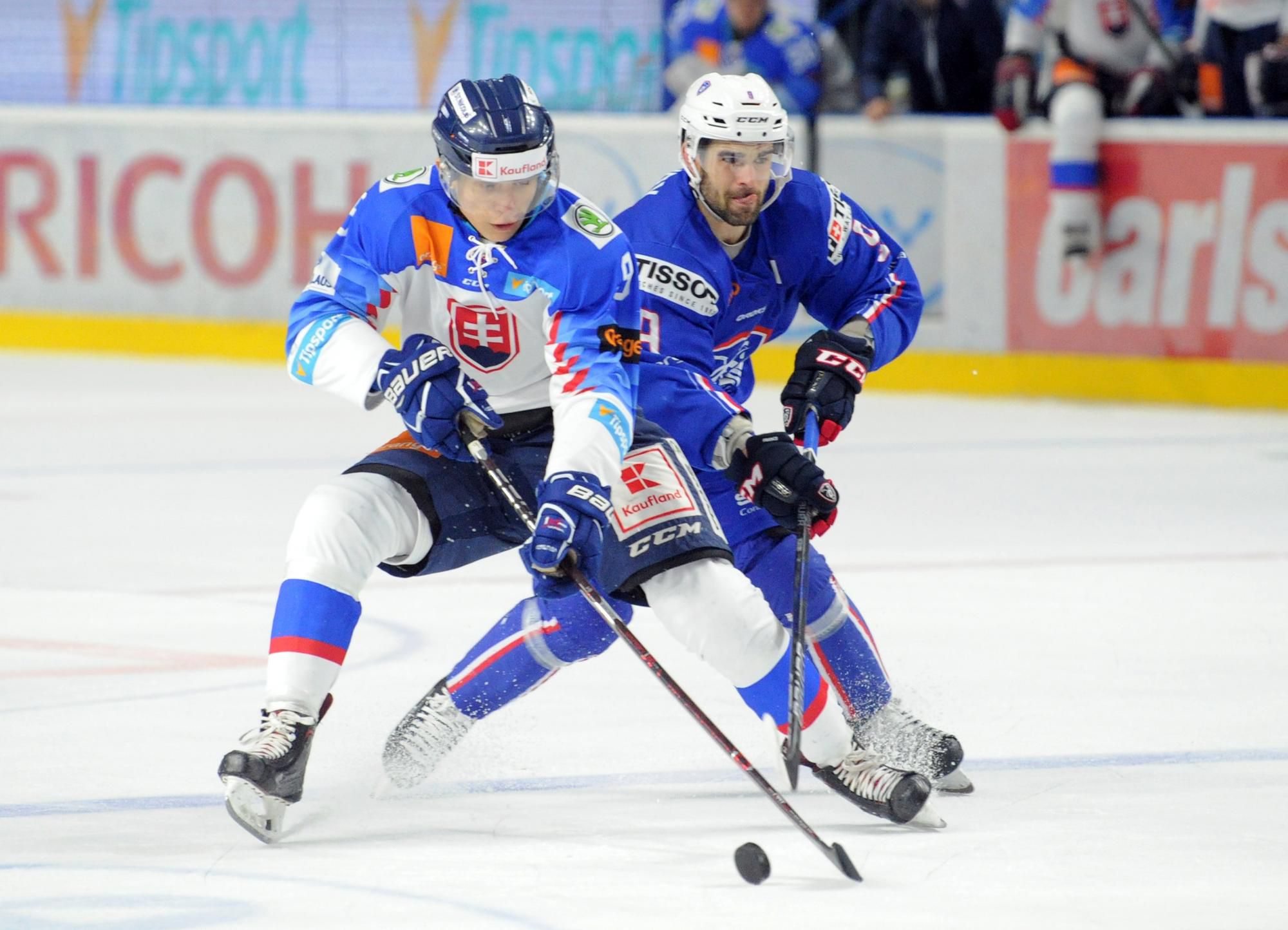 Martin Fehérváry zo Slovenska a Damien Fleury z Francúzska.