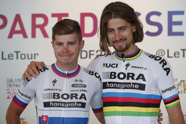 Petrovi Saganovi bude na trase Miláno - San Remo kryť chrbát aj brat Juraj