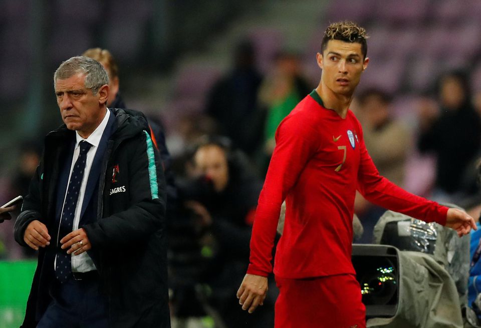 Fernando Santos a Cristiano Ronaldo