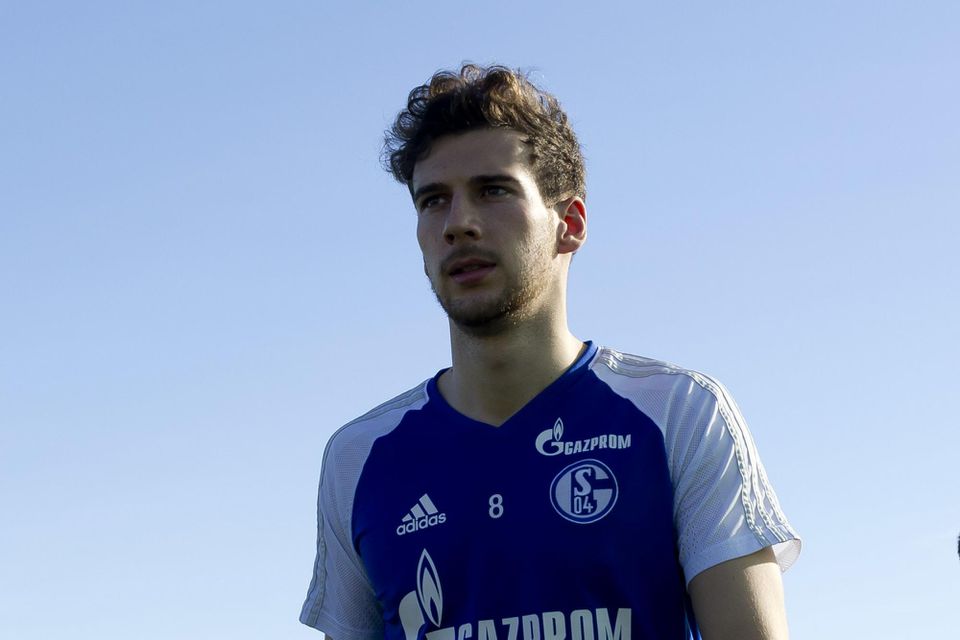 Leon Goretzka v drese Schalke