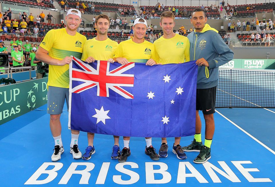 Tenisti Austrálie v Brisbane.