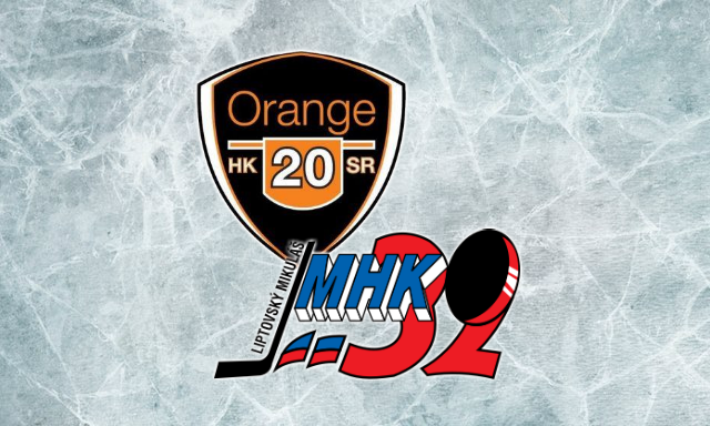 HK Orange SR 20 - MHK 32 Liptovsky Mikulas, Tipsport Liga, ONLINE, Sep 2016