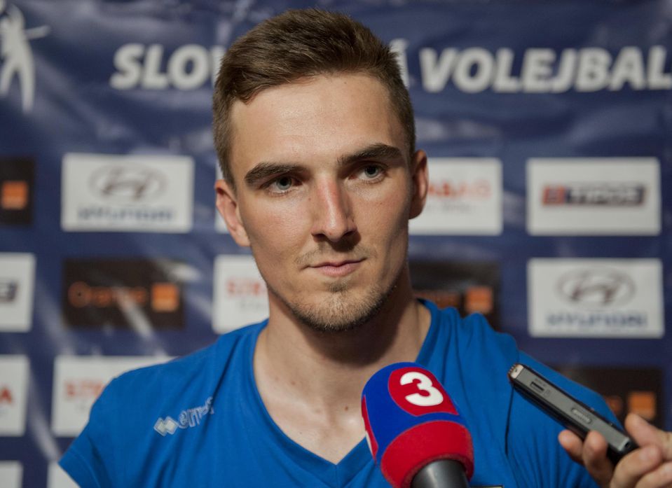 slovenský volejbalový reprezentant Peter Mlynarčík