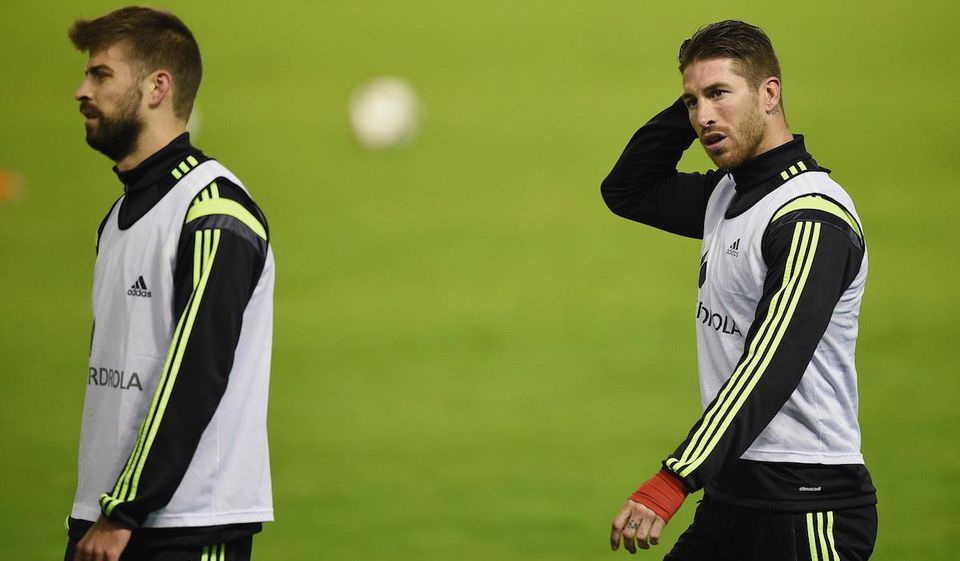 Sergio Ramos a Gerard Piqué