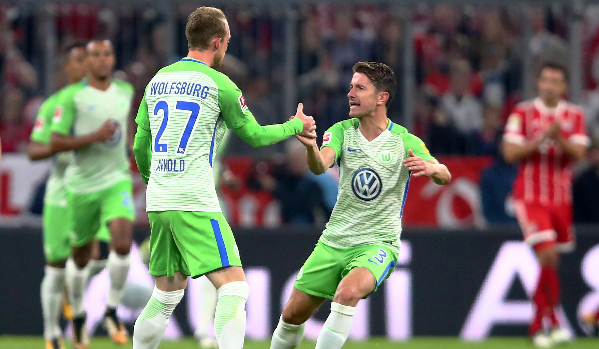 Hráči VfL Wolfsburg.