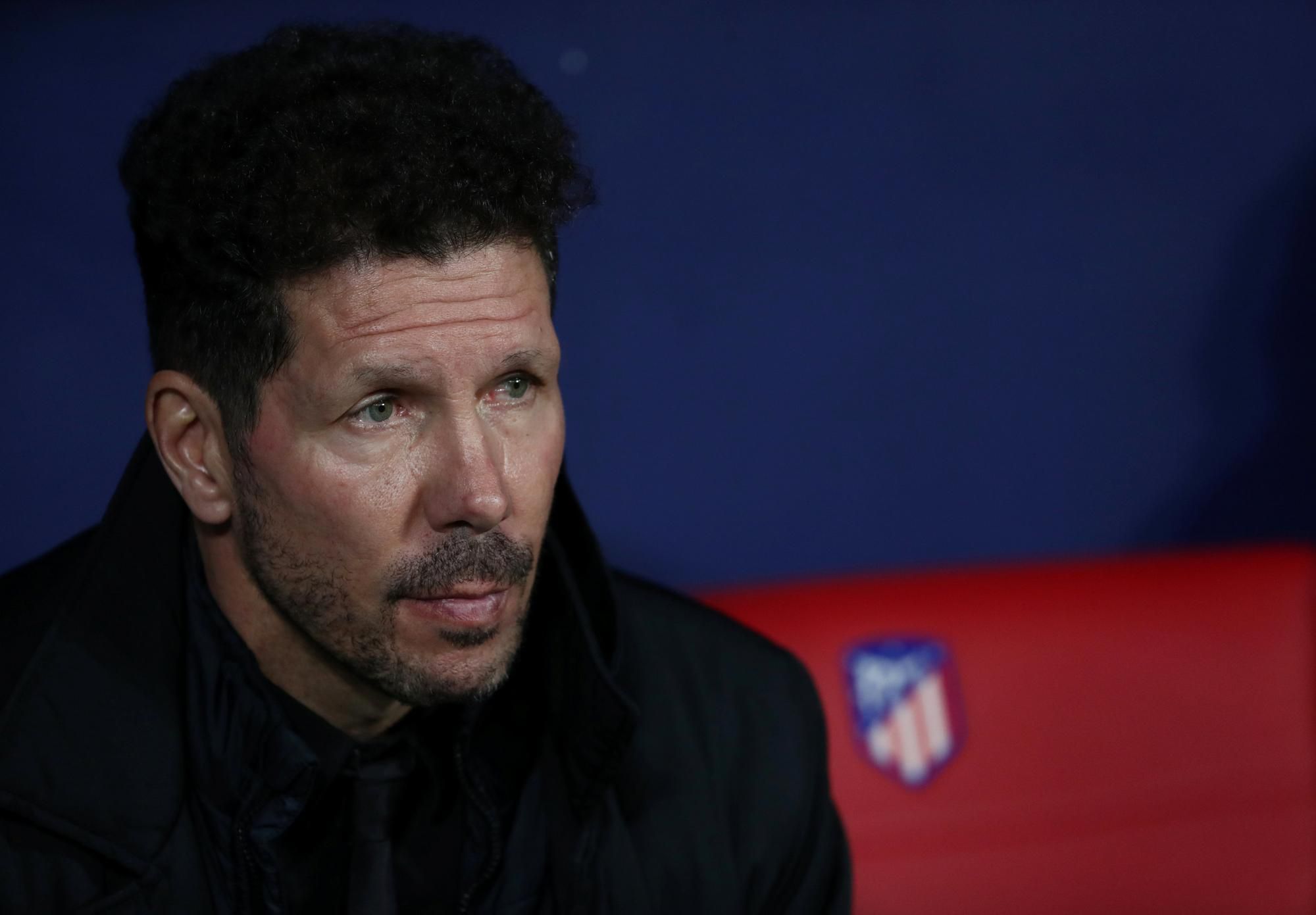 Tréner Atlética Madrid Diego Simeone