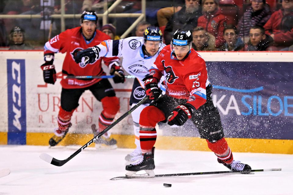 HC ‘05 Banská Bystrica - HC Košice (Patrik Lamper, Blake Kessel, Mário Lunter)