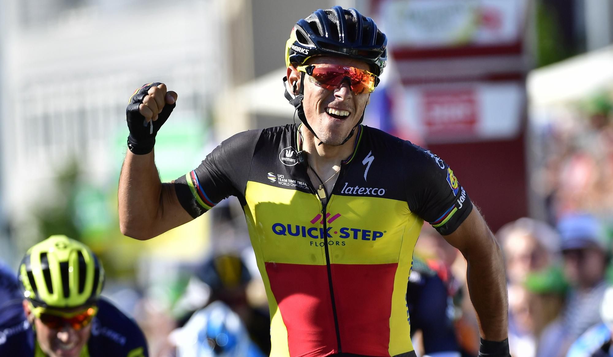 Belgický cyklista Philippe Gilbert