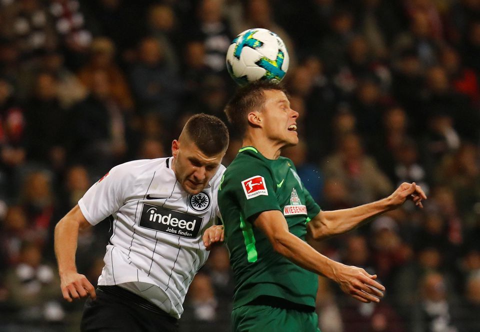 Eintracht Frankfurt - Werder Brémy (Ante Rebič, Niklas Moisander)