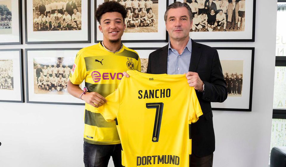 Jadon Sancho do Borussie Dortmund