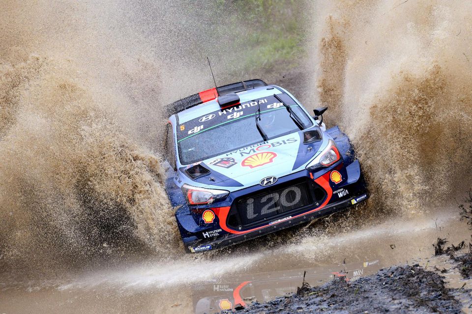 Jazdec rely Thierry Neuville.