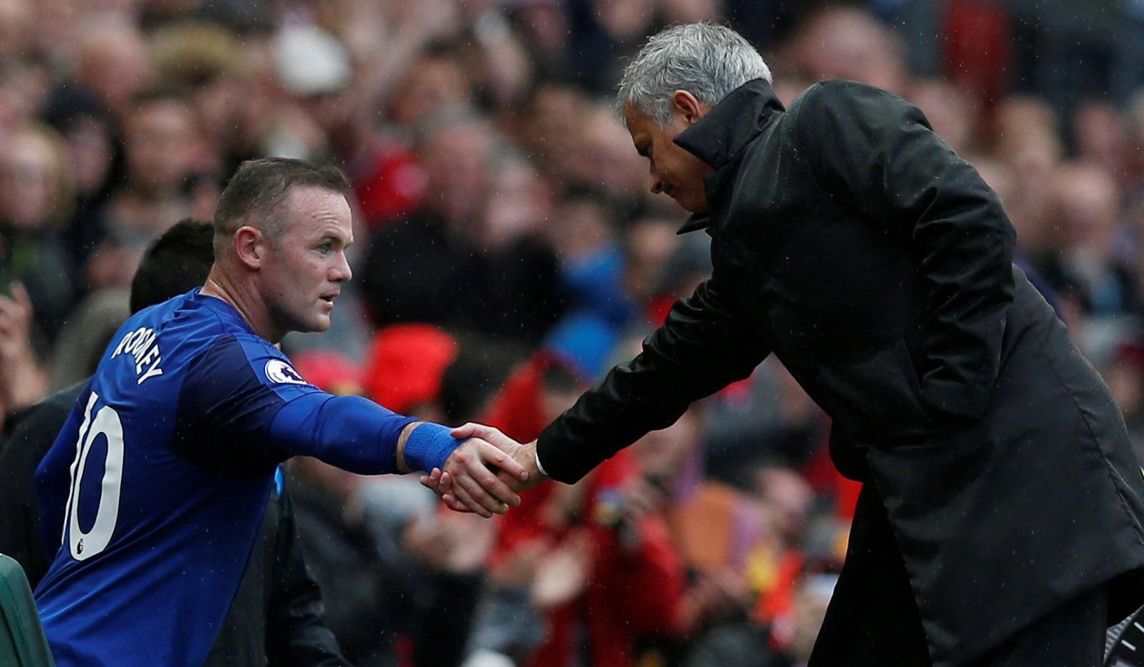 Wayne Rooney a José Mourinho