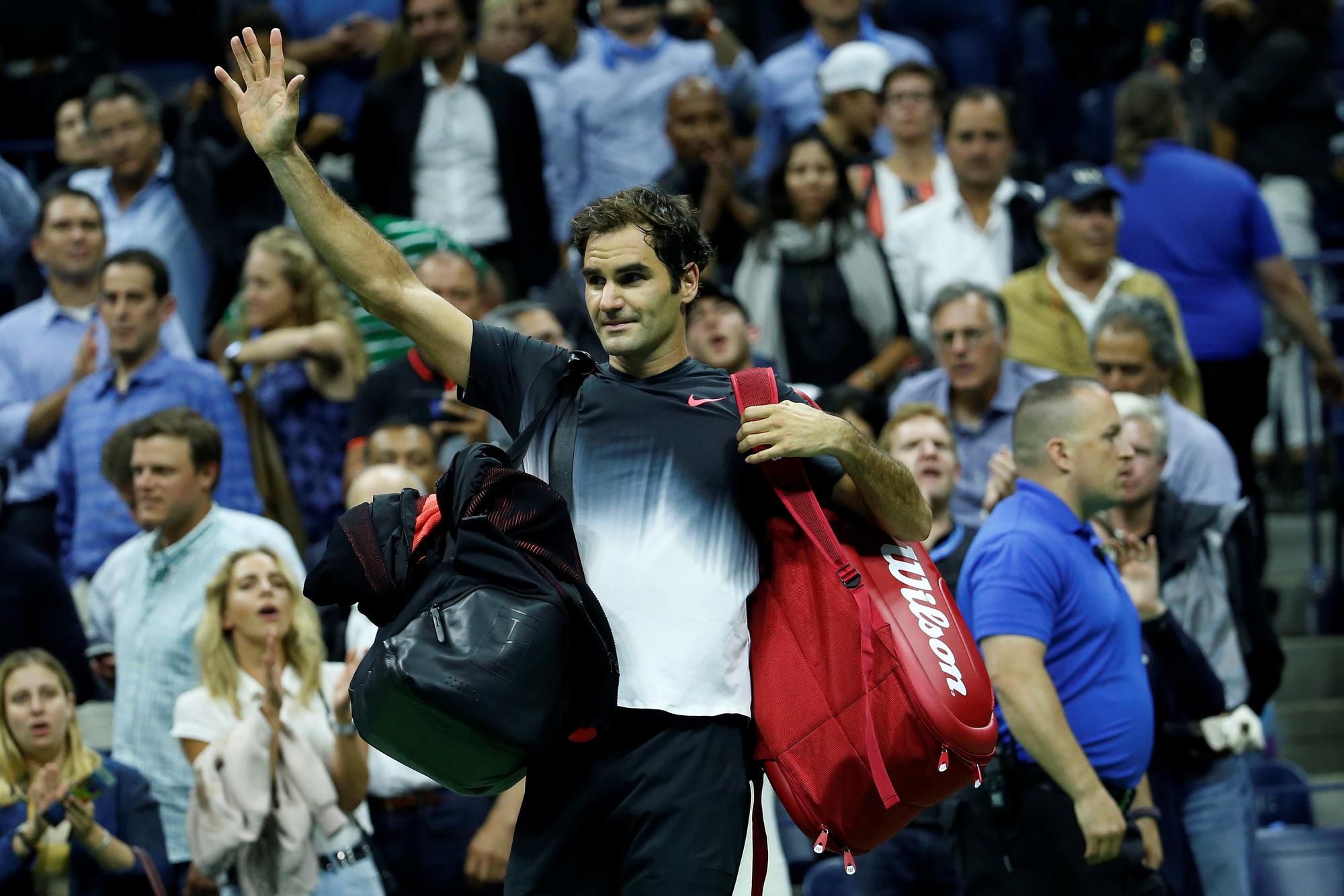 Roger Federer sa lúči po neúspešnom vystúpení na US Open