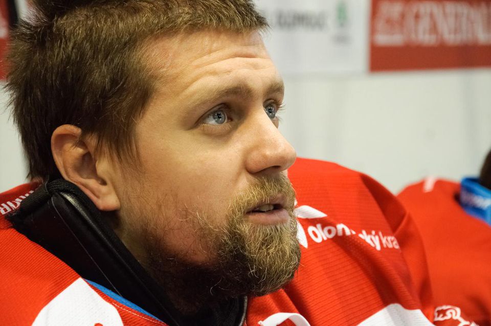 Branislav Konrád v drese HC Olomouc