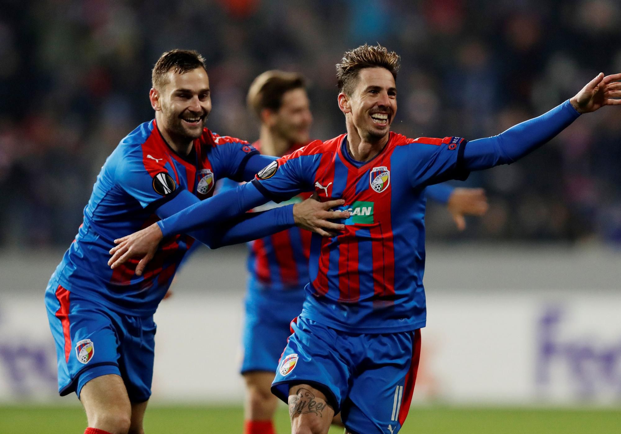 Futbalisti Viktorie Plzeň