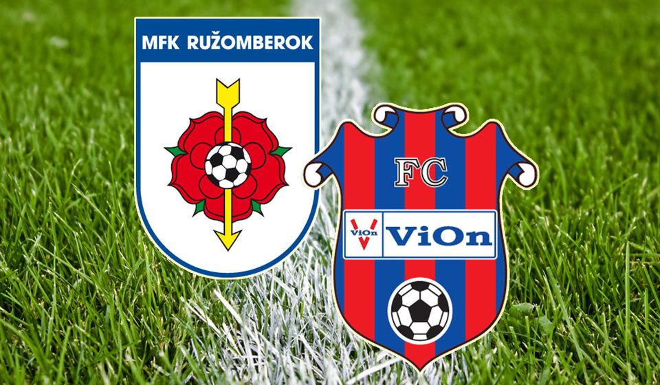 ONLINE: MFK Ružomberok - FC ViOn Zlaté Moravce