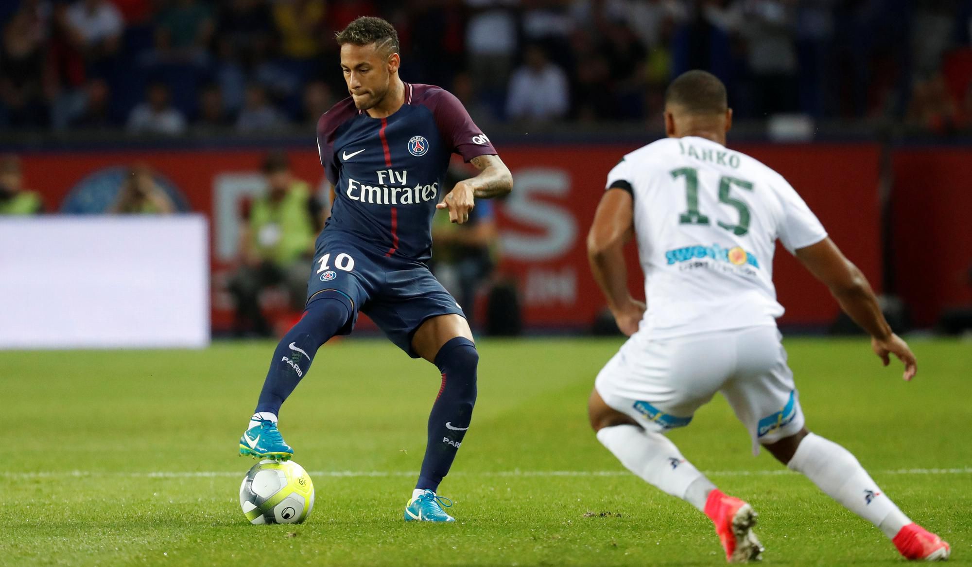 Neymar v drese PSG