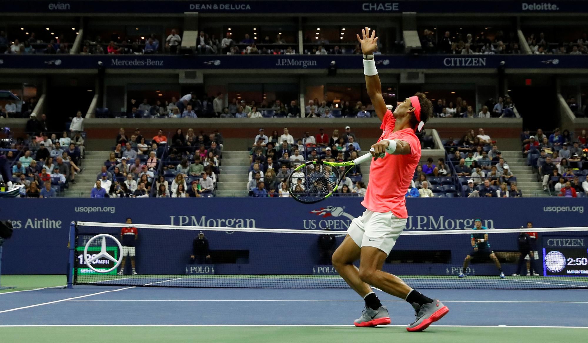 Rafael Nadal na US Open.