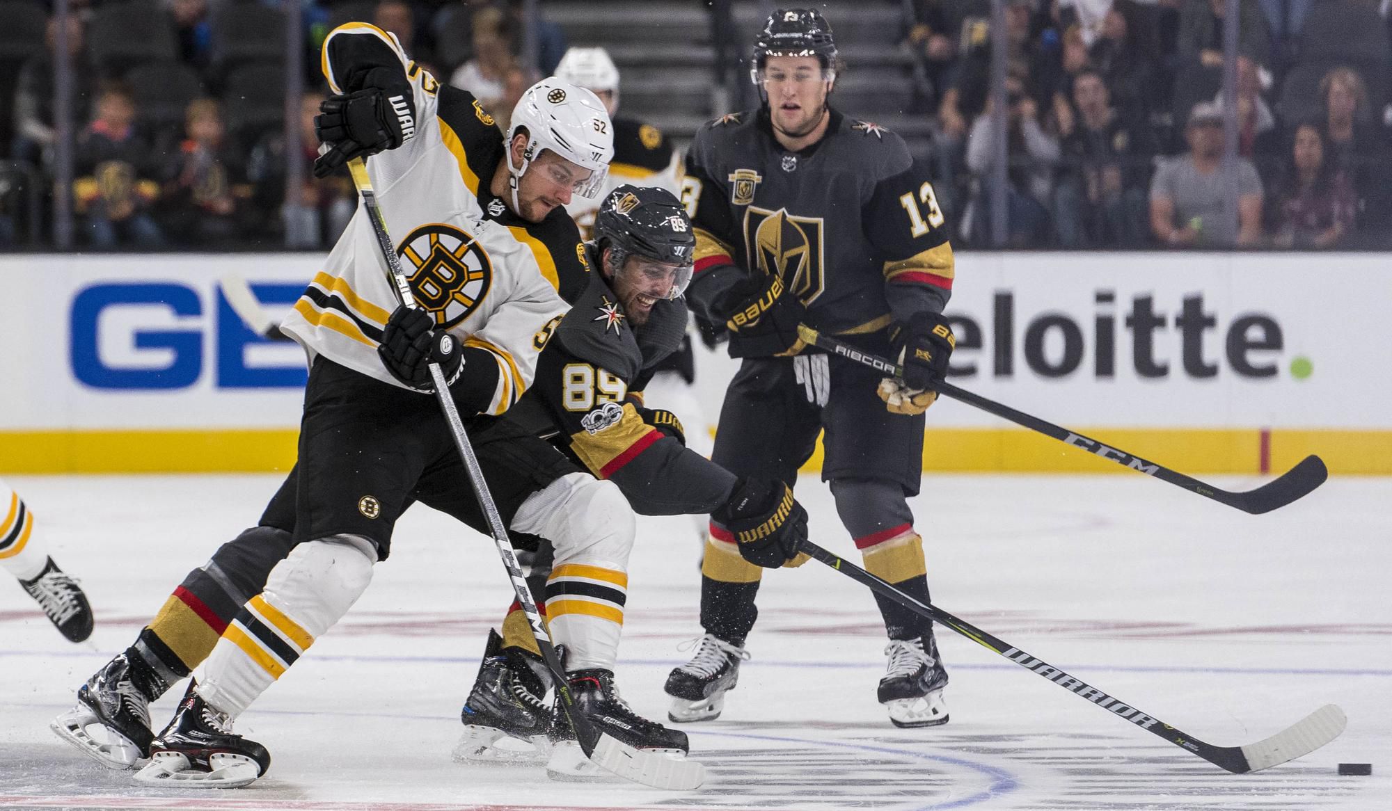 Vegas Golden Knights - Boston Bruins.