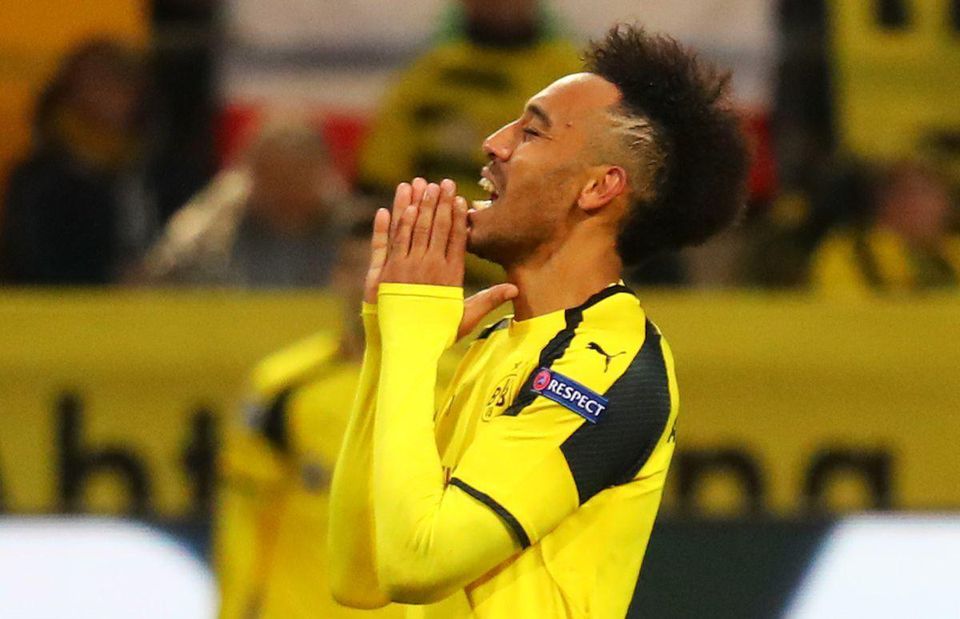 Borussia Dortmund Pierre Emerick Aubameyang AS Monaco apr17 Reuters