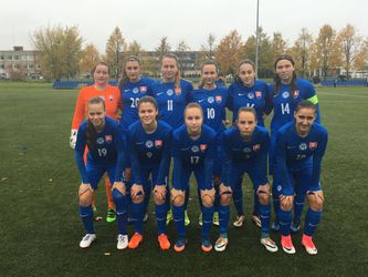 Kvalifikácia: Slovenské futbalistky do 17 rokov s tesnou prehrou