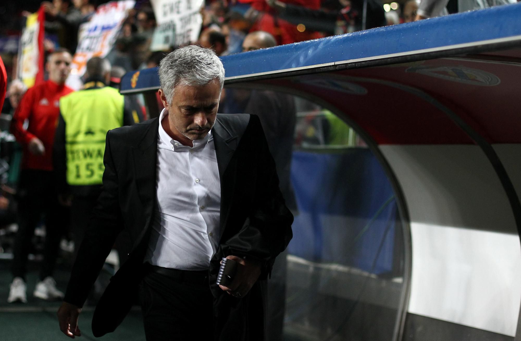 Tréner Manchestru United José Mourinho