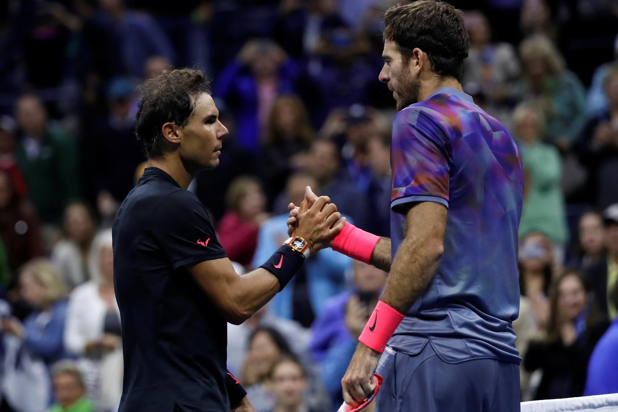 Rafael Nadal a Juan Martin del Porto