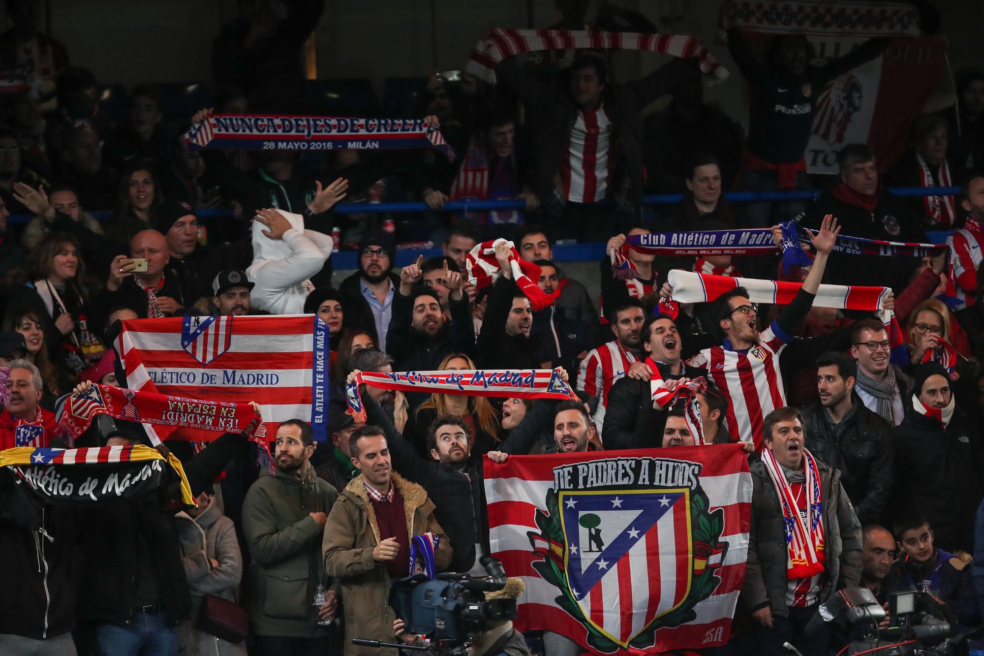 fanúšikovia Atlética Madrid